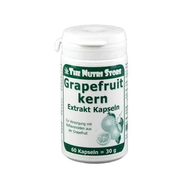Grapefruit Kern Extrakt 400 mg Kapseln, 60 St Kapseln