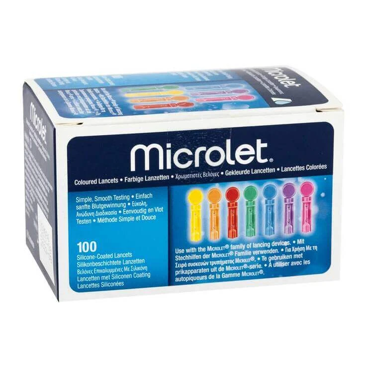 Ascensia Contour Microlet La, 100 St Lanzetten