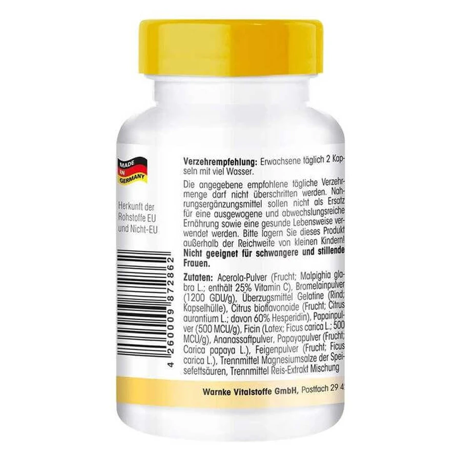 Gélules « Complexe enzymatique » 200 mg, 250 gélules