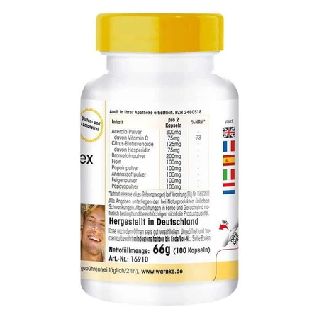 Gélules « Complexe enzymatique » 200 mg, 250 gélules