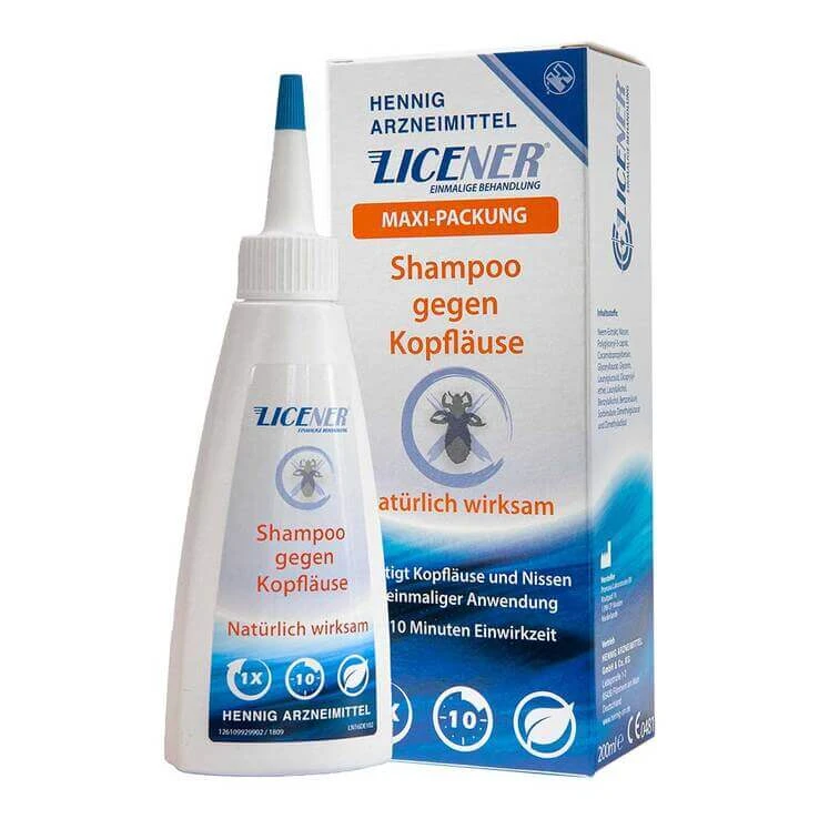 Licener gegen Kopfläuse Shampoo Maxi-Packung, 200 ml Shampoo