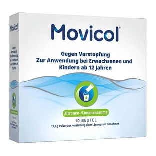MOVICOL® Beutel Pulver – schnelle Hilfe bei Verstopfung, 50 St Pulver zur Herstellung einer Lösung zum Einnehmen