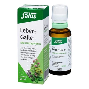 Picături pe bază de plante pentru ficat și vezică biliară N Salus, 50 ml lichid