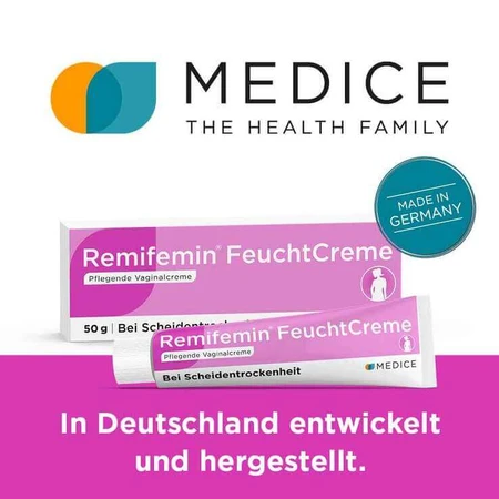 Remifemin Moisturizing Cream, 2 x 50 g Vaginal Cream