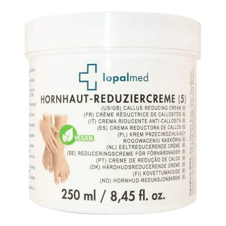 Lopalmed Hornhaut Reduziercreme mit Urea, 250 ml Creme