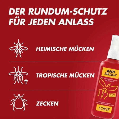Anti Brumm forte, pulverizator cu pompă, 2x150 ml, n.v.