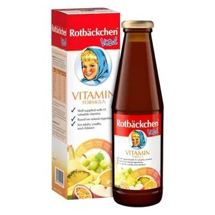 Rabenhorst Rotbäckchen Vital Vitaminformel Saft, 450 ml Saft
