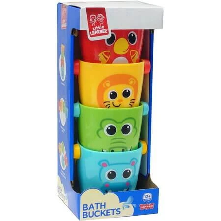 Badeeimer, „Happy Animals“, ab 12 Monaten, „Little Learner“
