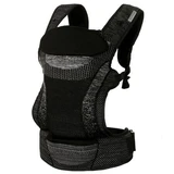 Mochila portabebés ergonómica Inspire Knit, 3,5–15 kg, negra, Dreambaby