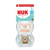 Nuk Perfect Match Air Schnuller-Set, Rosa/Grün, 0–6 Monate, 2er-Pack