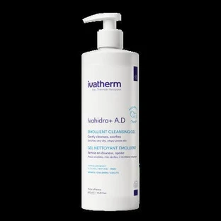 Ivahidra+ A.D. Emollient Cleansing Gel, 450 ml, Ivatherm