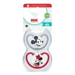 Set suzete Perfect Match Air, Mickey/Minnie, 18-36 luni, 2 bucati, Nuk