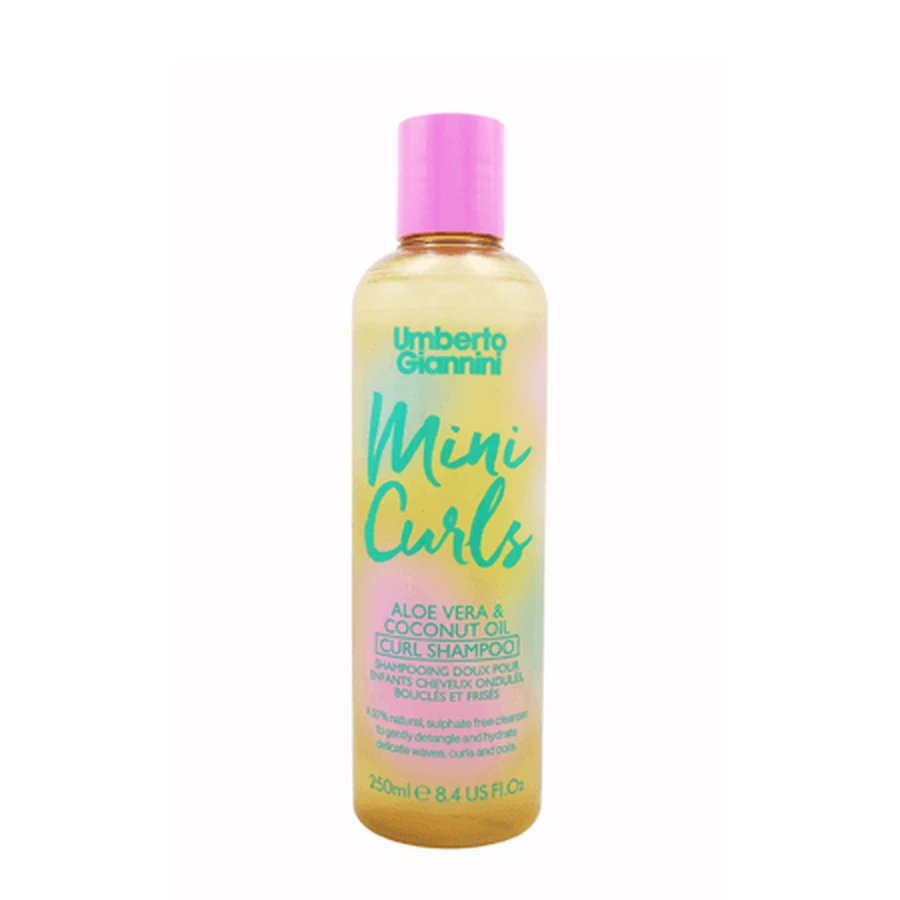 Sampon delicat pentru copii cu par cret Mini Curls, 250 ml, Umberto Giannini