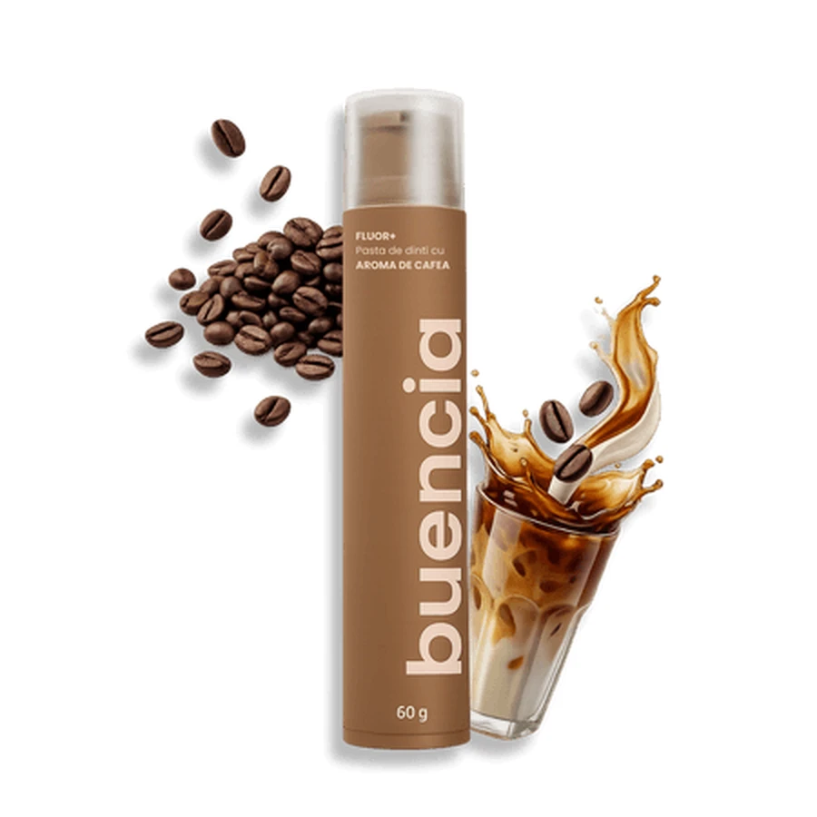 Dentifricio al gusto di caffè, 60 g, Buencia