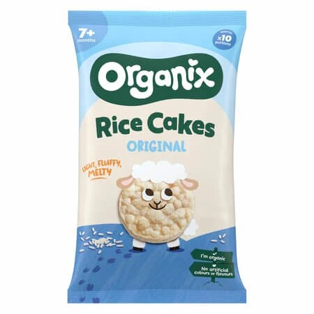 Bio Clouds Reiskuchen, ab 7 Monaten, 40 Gramm, Organix