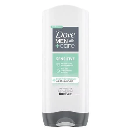 Men+Care Sensitive Duschgel, 400 ml, Dove Men