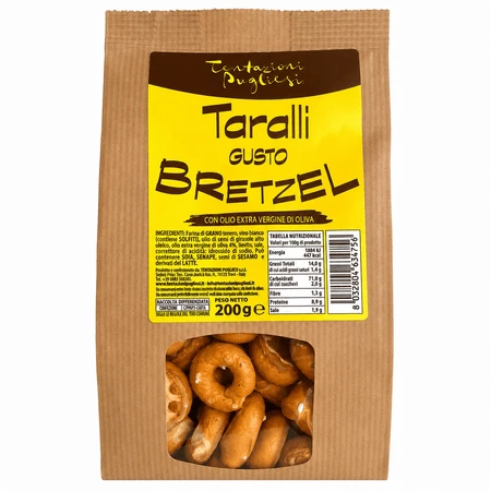 Taralli-Brezelstangen, 200 g, Tentazioni Pugliesi
