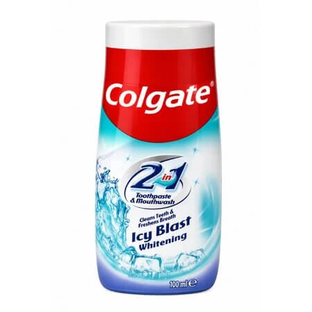Max Fresh Icy Blast Zahnpasta zur Zahnaufhellung, 100 ml, Colgate