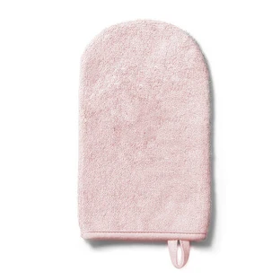 Manusa de baie din fibra de bambus, Roz, 1 bucata, Babyono
