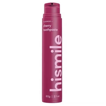Fluorid-Zahnpasta, Kirsche, 60 g, Hismile