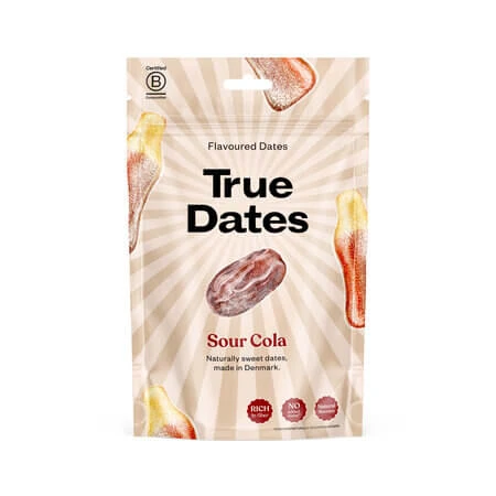 Entkernte Datteln, Sour Cola, 100 g, True Dates