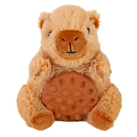 Poppykins Plüschtier, 19 cm, Mini-Capybara, Wild Republic