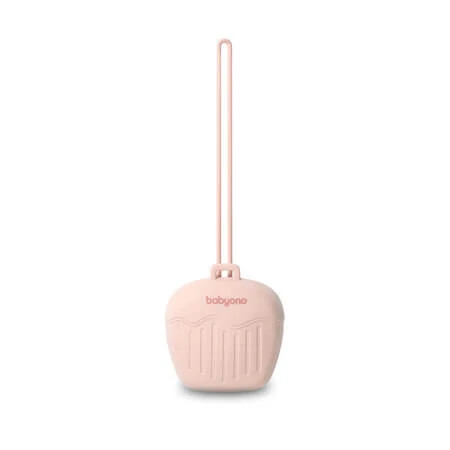 Schnulleretui aus Silikon, rosa, ab 0 Monaten, Babyono