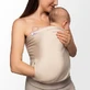 Banda textila pentru contact Skin to Skin, Bej, Wondermom