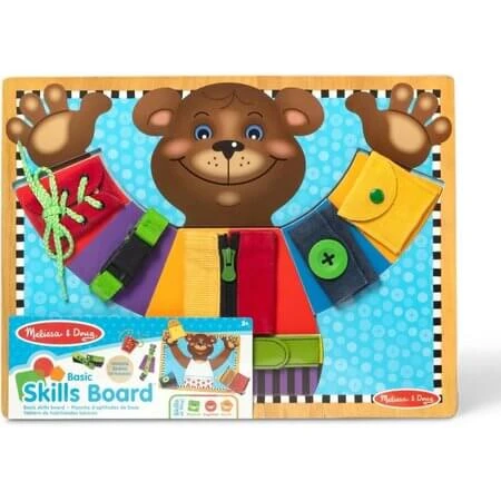 Holzspielset, Grundfertigkeiten, ab 3 Jahren, 1 Stück, Melissa & Doug
