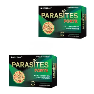 Parasites Total Cleanse Paket, 30 + 30 Filmtabletten, Cosmopharm