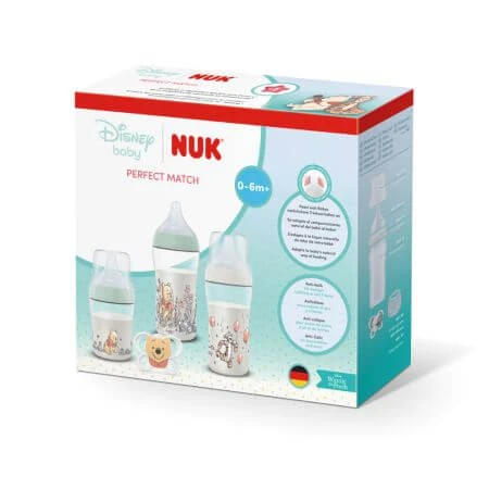 Perfect Match-Set, Winnie Puuh, 0–6 Monate, Nuk
