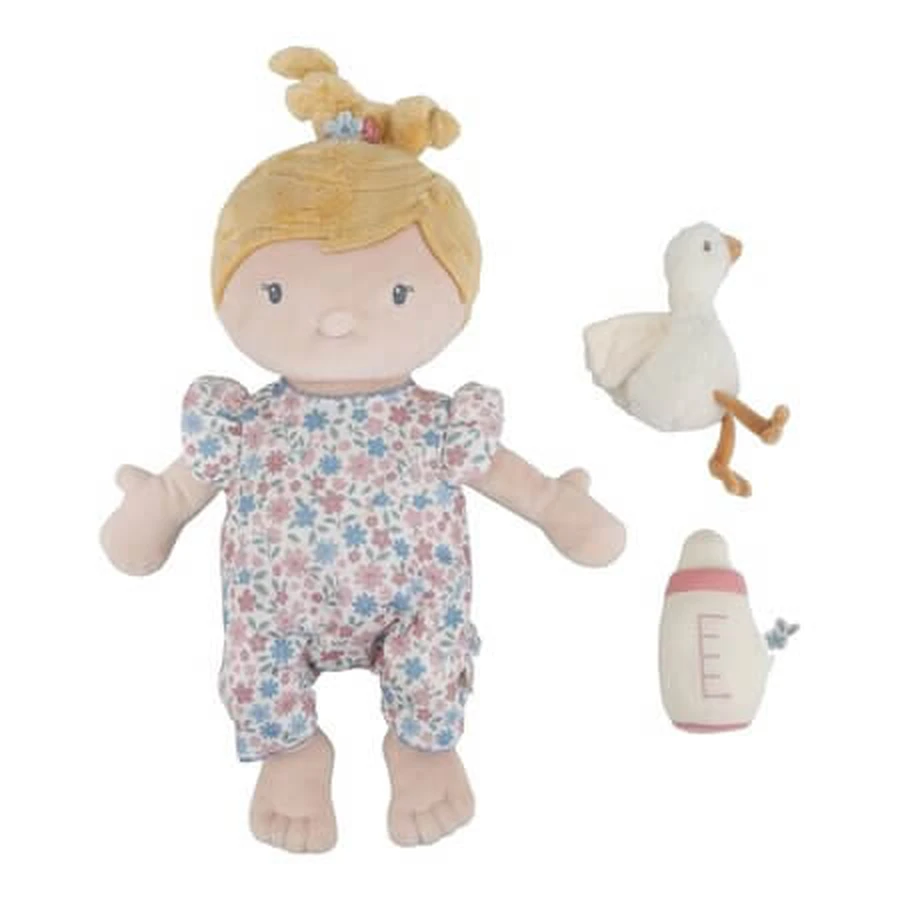 Papusa textila Baby Julia, 40 cm, 12 luni+, Little Dutch