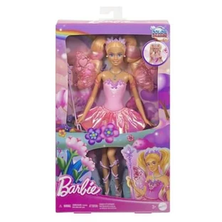 Muñeca Barbie que cambia de color, hada mágica con pelo rubio, a partir de 3 años, Mattel