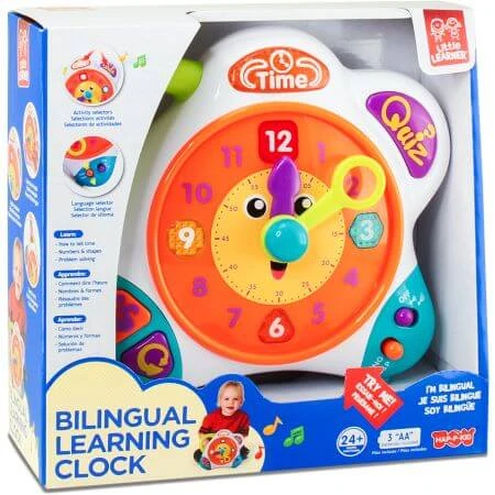 Interaktives Spielzeug: Meine erste Uhr, ab 2 Jahren, Little Learner