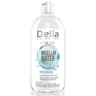 Agua micelar hidratante Clean Skin, 500 ml, Delia