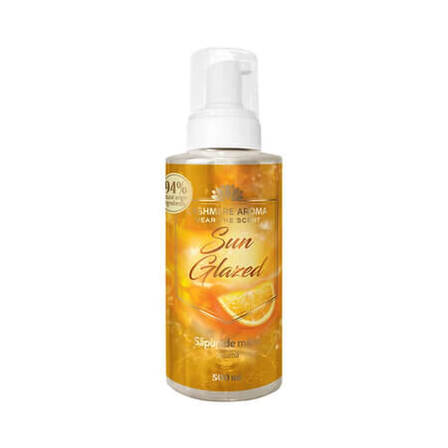 Savon moussant pour les mains, Sun Glazed, 500 ml, parfum cachemire