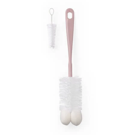Flaschen- und Saugerbürste, rosa, Babyono
