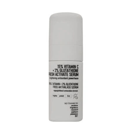 Fresh Activate Serum mit 15 % Vitamin C + 2 % Glutathion, 30 ml, Nerds