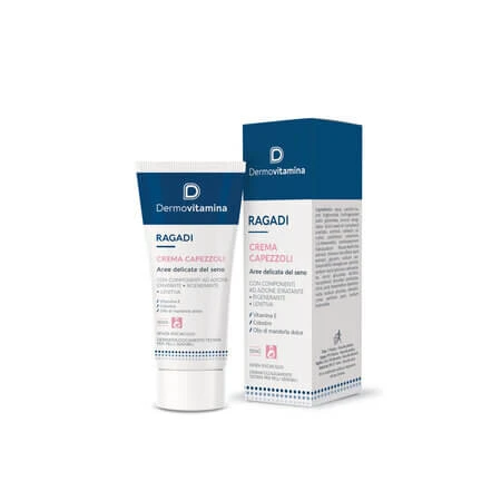 Creme gegen wunde Brustwarzen, 30 ml, Dermovitamina
