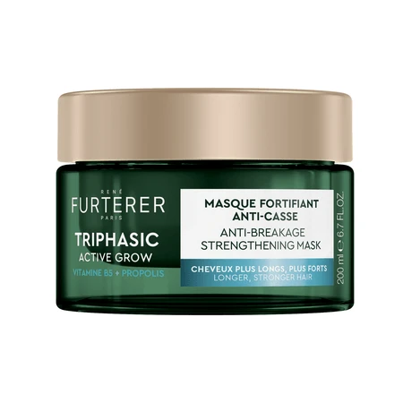 Triphasic Active Grow – stärkende Anti-Haarbruch-Maske mit Propolis, 200 ml, Rene Furterer