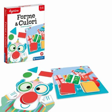 Agerino – Interaktives Lernspiel: Formen und Farben, 2–4 Jahre, Clementoni