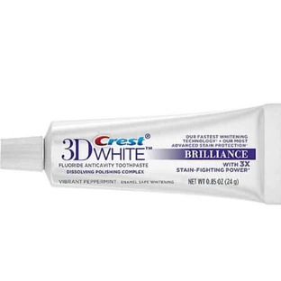 Pasta de dinti cu efect de albire 3D White Brilliance, 24 g, Crest