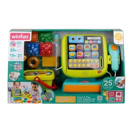 Kassenset mit Zubehör, ab 24 Monaten, Winfun