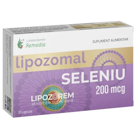Liposomales Selen, 200 µg, 30 Kapseln, Remedia