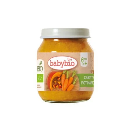 Bio-Möhren- und Kürbispüree, 130 g, BabyBio