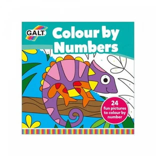 Libro da colorare con i numeri, dai 4 anni in su, Galt