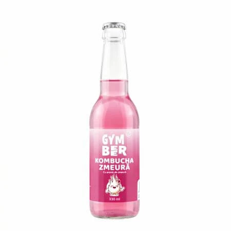 Kombucha mit Himbeergeschmack, 330 ml, Rayam