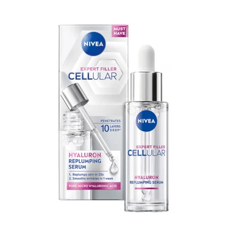 Hyaluron Replumping Cellular Expert Filler Anti-Falten-Serum, 30 ml, Nivea