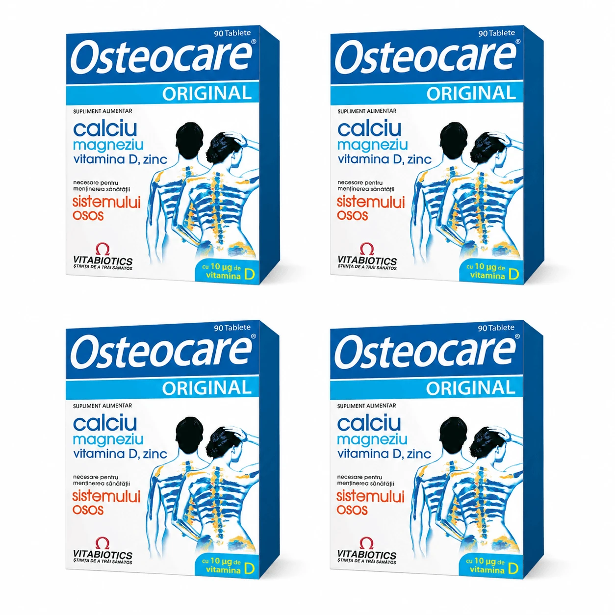Osteocare Original, 4 x 90 Tabletten, VitaBiotics LTD