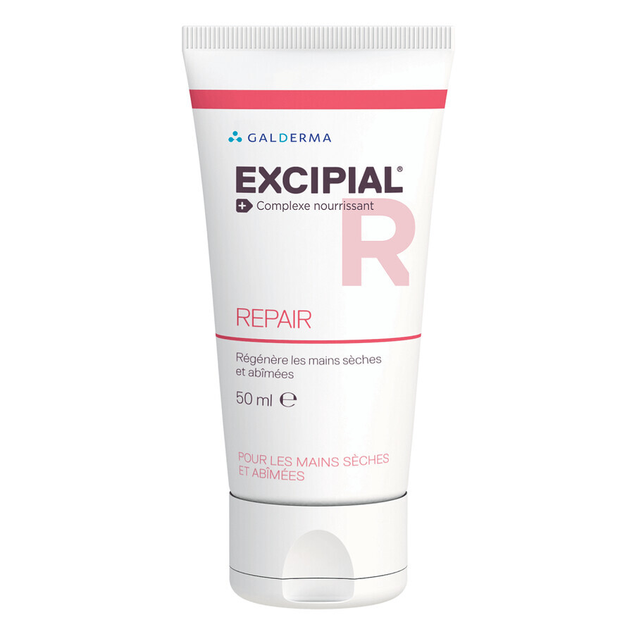 Cremă pentru mâini uscate și iritate Excipial R Repair, 50 ml, Galderma